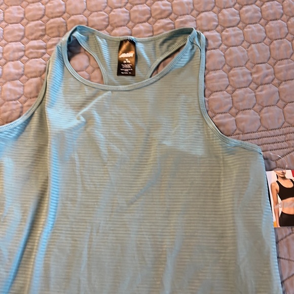 Avia Women's Active Lifestyle Crewneck Tank Top Aqua Slate Size M - Picture 7 of 9